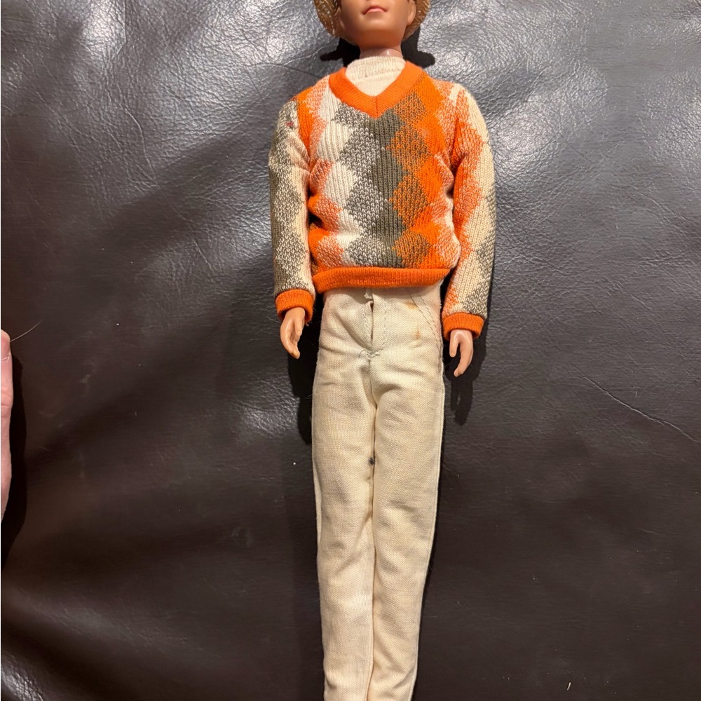 Mattel vintage 1960 Allan Doll  with vintage clothes